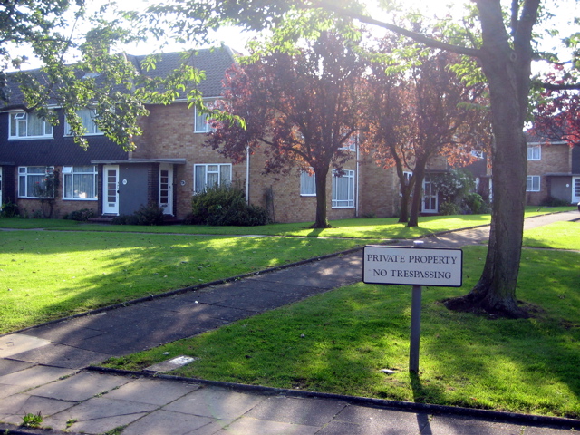 Private Property - NO TRESPASSING