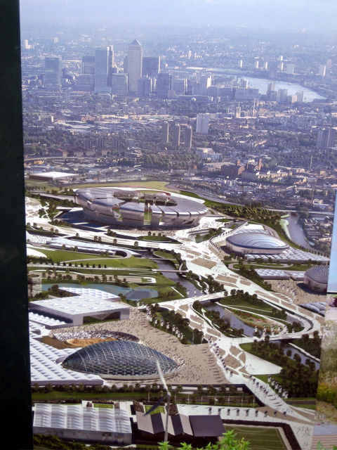 Projected Vision of the 2012 Olympics