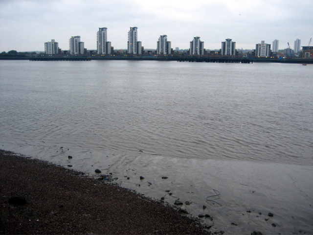 The gleaming towers of Woolwich