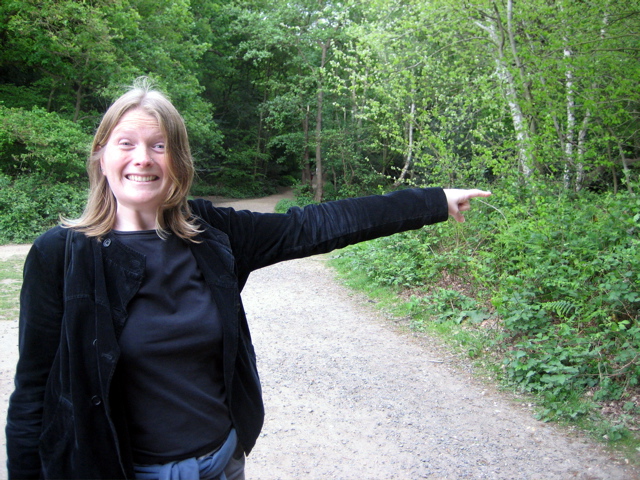 Catheryn has seen a Womble