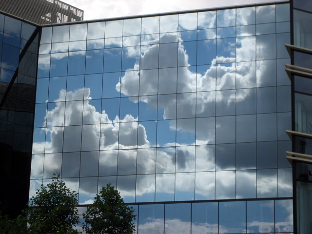 GSK House has shiny sides