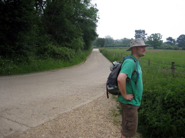 On the road near Hatch End