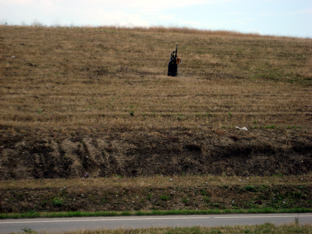 Strange device on the Landfill site
