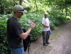 Fred brings out the snacks